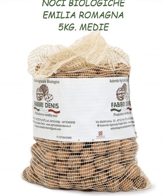 Noci Chandler biologiche calibro 32-34 Medie-Grosse