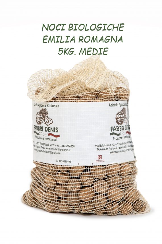 Noci Chandler biologiche calibro 32-34 Medie-Grosse